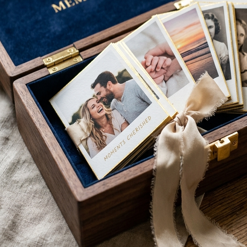 Coffret photo personnalisé